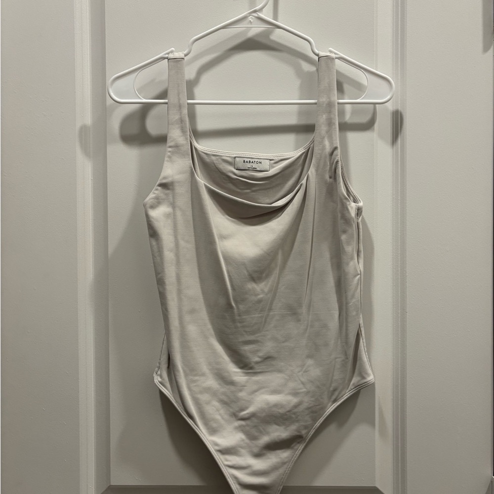 Aritzia Gray Bodysuit